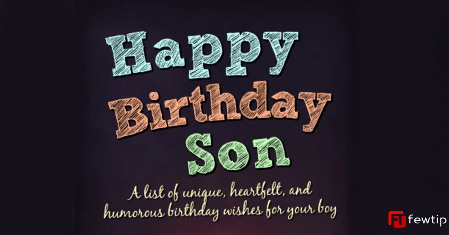 Happy Birthday Prayers for Son to Wish Him Well - Fewtip